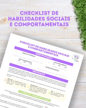Checklist de Habilidades Sociais e Comportamentais