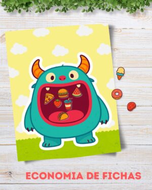 Economia de fichas - Monstro Comilão