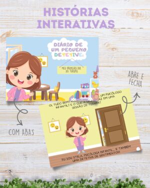 HISTÓRIA INTERATIVA - PRIMEIRO DIA DE TERAPIA